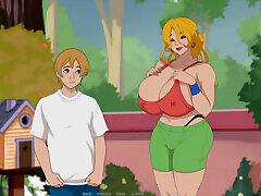 Busty shappy butt money shop woman has amazing sex while her husband is next to them