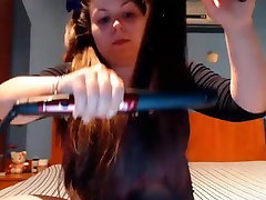 Long Hair, Hair, Hairjob, Brushing , Dildo