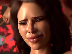 3D Porn Cartoon: Curvy Buxom Latina MILF Hungers For Her Stepsons Dick & Lures It Into Her Twat