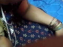 Beautiful playing games brother aunty in nightie dress
