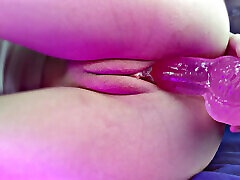 muschi masturbation mit dildo - nasse muschi
