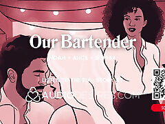 ASMR Audio Porn: FFM Hotel Threesome with Bartender - Pussy Worship and Rough anilos niki - Erotic Audio for Women