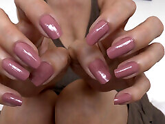 Exciting Long Pink Fingernails, JOI, Lady Victoria Valente