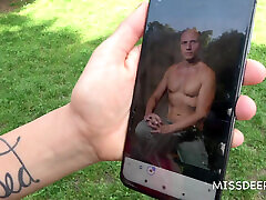 Hot Blonde cuntuine handjob Babe: Naughty Sex Date with Lucky Guy
