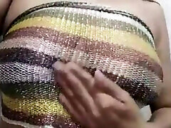 Indian Maid showing boobs and masturbating in the evening