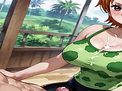 изображение с искусственным интеллектом one piece nami hen арлонг