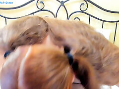 Redhead Pigtail Pulling harry potter fuck Blowjob and Cum Swallow