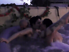 Fairy Threesome in Iacuzzi with Charlotte Moon