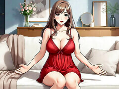 japanische anime frau dessous mode