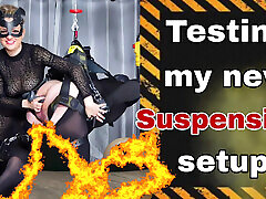 Testing My New Suspension Bondage Set up