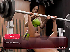 Ep2: Flirty Emma in the Gym - Sex Coach: Hot Yoga