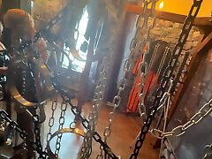 Part 1:- Domina Satana and her slave called Slave Andrew.
