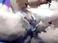 Horny Thai BBW Talk Dirty Over the Phone While Got Squirted Rubbing Her fake hobe Pussy