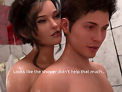 She Caught Me in the Shower and My Slave Molly & Erick Couldn&039;t Resist Herself 3D Scene Animated