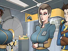 deep vault 69 fallout - часть 3 - большие сиськи милф от loveskysan