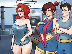 Deep Vault 69 Fallout - Part 10 - Big Titted Teen Shower Masturbation by Loveskysan