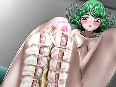 Tatsumaki Footjob one leonardo preuss Man