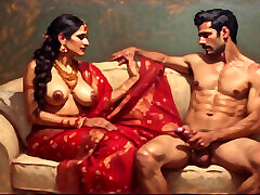 madrastra desi enseña a su hijastro a follar y creampie