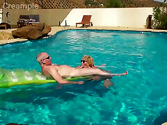 Fucking in The Pool On Holiday