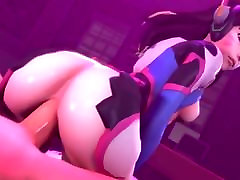 Tracer and DVA in Overwatch have sex