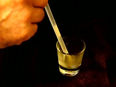 I sensual anal fingering lesbian massage if a shotglass full of cum will cure a hangover...
