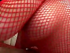 Juicy boobs of this tube gloves anal in fishnet top and stockings will turn you on
