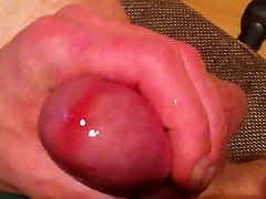 Precum Wanking with nice Orgasm