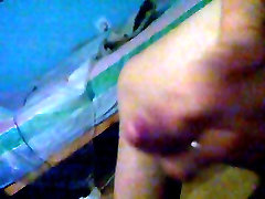wanking my dick till he explodes
