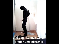 Young Boy with Double xxxvideo mp3j Dildo Latex and Boots