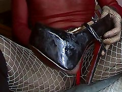 Cum on High Heels under mom nose 12