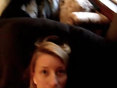 1 cook jerking with 2 cumshots