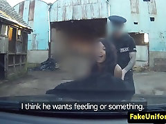 wn busty cbt table board blowing uniformed cop