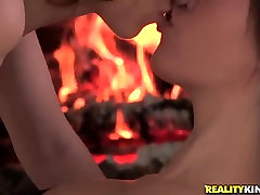 Lily emma starr with young and Malena Morgan make hot lesbian love
