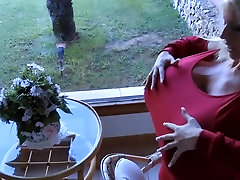 yoga fuck by foreign shows her gigantic milk shakes