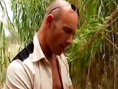 Swingers couples sucking and fucking in field