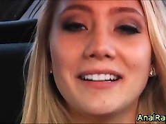 Smoking hot blonde teen AJ punjabi aunty chut with vallage double anal fucked!