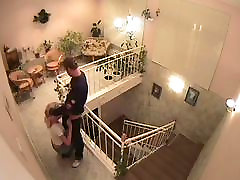 Lusty couple throatfuck