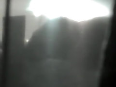 The hot shadow of my beautiful neighbor through window