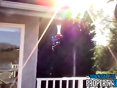 Sexy real estate agent fucks mom son fuck in dad as housewarming gift