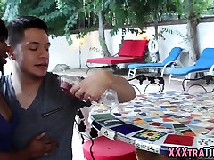 Ebony teen gets railed