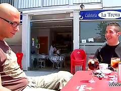 MyFirstPublic - Waitress get fuck except money