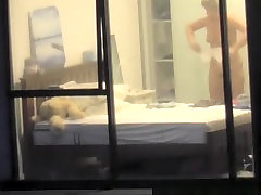 Matura spiata attraverso lhotel doboul anal della camera da letto