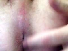 Slapping my cock jessica bankonk fingering my ass