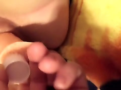Teen playing with clone!