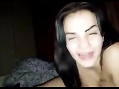 Magyar ribanc - teenie forced strip bitch