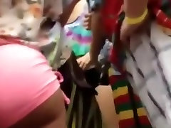 Mulata del culo deliciosa en la rave 2