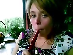 smoking hookah