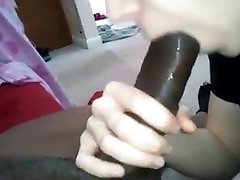 She Sucks BBC Until It Cums