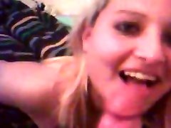 sexy blonde latina girl gibt erstaunliche kopf