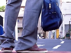 Horny Japanese girl shemale wearing sheer shiny pantyhose Fujii in Best Small Tits JAV scene